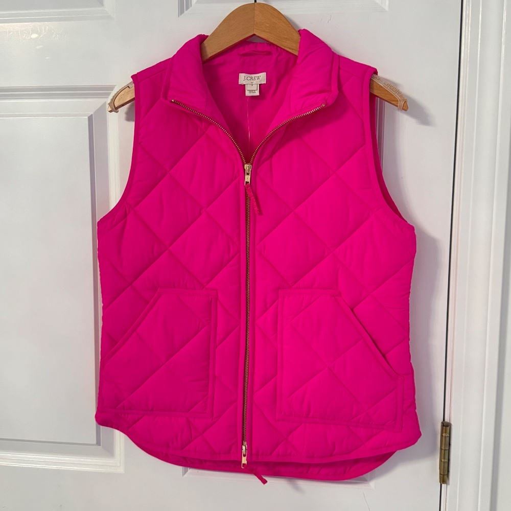NWT J. Crew Quilted Vest